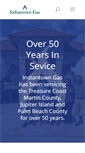 Mobile Screenshot of indiantowngas.com